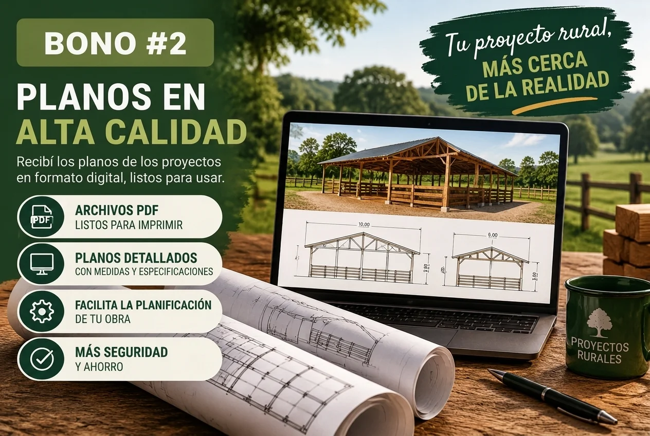 Bono 2: Planos en alta calidad para imprimir