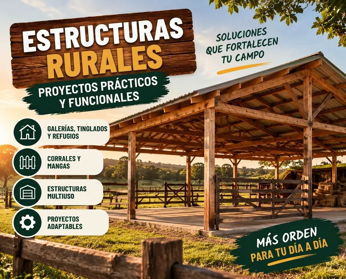 Proyectos de estructuras rurales